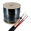 Cablu coaxial RG59 + alimentare 2x0.75, 305m, negru TSY-RG59+2X0.75-B, TSY Cable