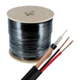Cumpara ieftin Cablu coaxial RG59 + alimentare 2x0.75, 305m, negru TSY-RG59+2X0.75-B, TSY Cable