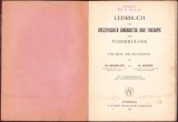 HST C6042 Lehrbuch der ... tuberkulose 1908 parafa medic-șef Mediaș dr S Wilk