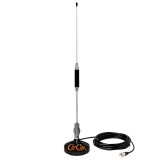 Antena pentru Statie Auto CB, Baza magnetica 88mm, Inaltime 71cm, Lungime cablu 5m, Frecventa 27 Mhz, Compatibila cu orice statie CB