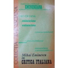 MIHAI EMINESCU IN CRITICA ITALIANA