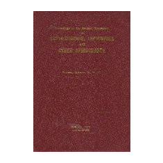 Proceedings of the National Symposium on Leptospirosis, Leptospira and Other Spirochaeta