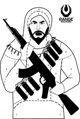 Tinta hartie Terrorist 50 buc Range Solutions foto