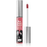 TheBalm Meet Matt(e) Hughes Long Lasting Liquid Lipstick Ruj de buze lichid, de lunga durata culoare Genuine 7.4 ml