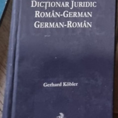 Dictionar Juridic Roman-German, German-Roman