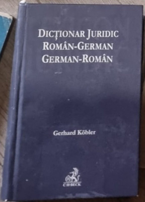 Dictionar Juridic Roman-German, German-Roman foto