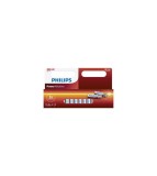 Pachet de 12 - AAA R3 Philips Power Alkaline-Conținutul pachetului 1x Blister