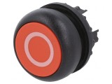 Comutator apăsare 22mm roșu