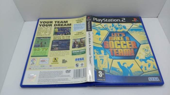 Joc PS2 Let&rsquo;s Make A Soccer Team (ID 000125)