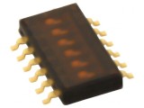 Comutator DIP-SWITCH 6 Secțiuni ON-OFF 24VDC