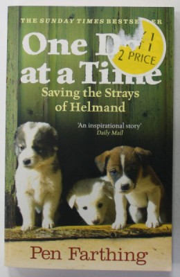 ONE DAY AT A TIME , SAVING THE STRAYS OF HELMAND by PEN FARTHING , 2010 foto