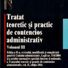 Tratat teoretic si practic de contencios administrativ Vol.3 - Oliviu Puie