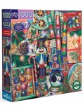 Eeboo Puzzle 1000 Pcs Christmas Decoration (epztcdr)