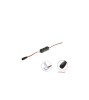 Intrerupator LED Stip 10mm, cu 2 pini, LED singura culoare 12V 24V-Culoare Negru