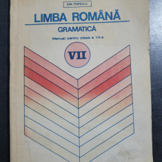 Ion Popescu - Limba romana. Gramatica si notiuni de fonetica si de vocabular...
