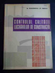 Controlul Calitatii Lucrarilor De Constructii - N. Teodorescu, St. Enescu ,547664 foto