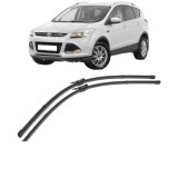 Cumpara ieftin Set stergatoare auto FORD KUGA II (DM2) 2012-2019, pentru parbriz, Valeo Silencio