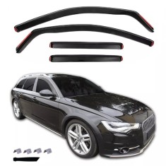 Set Paravanturi auto geamuri fata si spate pentru AUDI A6 C7 (2011-2018) 5 usi COMBI WAGON