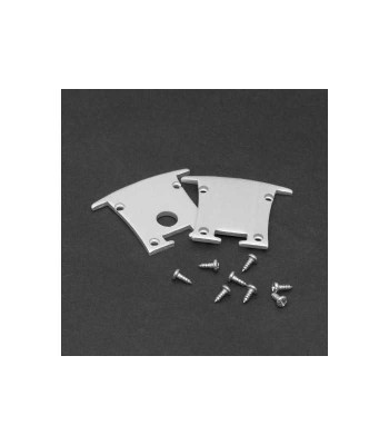 Element de inchidere pentru profiluri LED din aluminiu 2buc PHENOM foto
