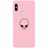 Husa silicon pentru Xiaomi Mi A2 Lite, Pink Alien