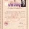 HST PM128 Certificat absolvire liceu seral București 1953