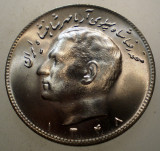 1.074 IRAN SHAH PAHLAVI 10 RIALS 1348/1969 AUNC, Asia, Cupru-Nichel