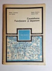 Casetofoane. Funcționare și depanare &ndash; Aut. Stelian Lozneanu, Ervin Servan, Matias Veisman, M&aacute;rton Endre, Ed. Tehnică, 1983