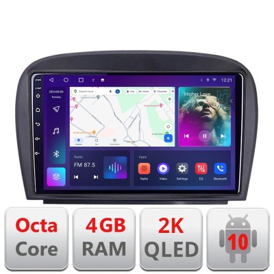 Navigatie Mercedes SL W230 2004-2011 C-W230 Android Octa Core Ecran 2K QLED GPS 4G 4+32GB 360 KIT-w230+EDT-E409-2K CarStore Technology foto