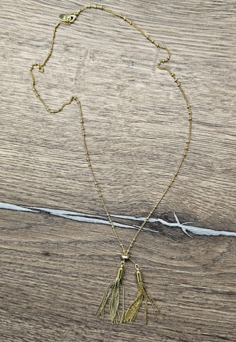 LANȚ DAMA DIN METAL AURIU