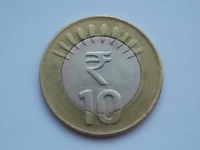 10 RUPII 2012 INDIA