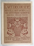 L ' ART DECORATIF , REVUE DE L ' ART ANCIEN ET DE LA VIE ARTISTIQUE MODERNE , TOME XXVII , 14e ANNEE , 1er SEMESTRE , JANVIER - JUIN , 1912