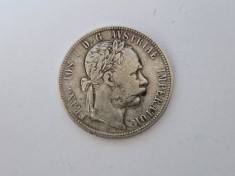Austria-Ungaria - 1 Florin 1879 Argint. foto