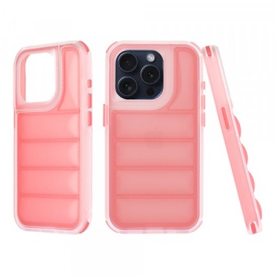 Husa pentru Apple iPhone 15 Pro, Techsuit, Wave Shield, Rosie foto