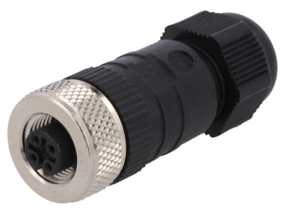Conector M12 mamă pe cablu IP67 foto