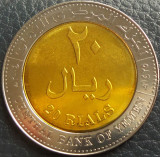 Moneda exotica 20 RIALS - YEMEN, anul 2006 *cod 191 = UNC, Asia