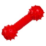 Jucarie Os Elastica pentru Caine cu Clopotel Rosu 15cm, CMCLASS