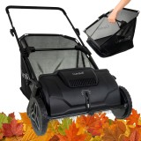 Colector manual de frunze Gardlov 100L, cu perii reglabile