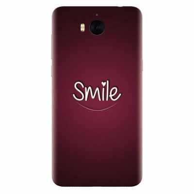 Husa silicon pentru Huawei Y5 2017, Smile Love foto