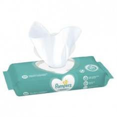 Servetele umede Pampers Sensitive, 1 pachet x 80, 80 buc foto