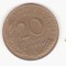 Franța 20 centimes 1988