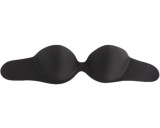 Sutien Invizibil Aosi Rose Freebra cu Push Up si Plus de Volum, Bej, Negru