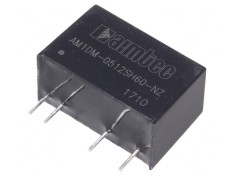 Convertor DC/DC 1W 5V la 12V 84mA SIP7