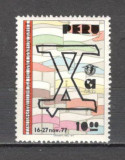 Peru.1977 Targul international al Pacificului Lima CP.21