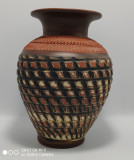 Vaza din ceramica, anul 1956, curent Op-art -