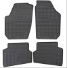 Covorase Auto Cauciuc Skoda Fabia 2 II (2007-Prezent) Negre Premium - Set Complet Protectie Interior
