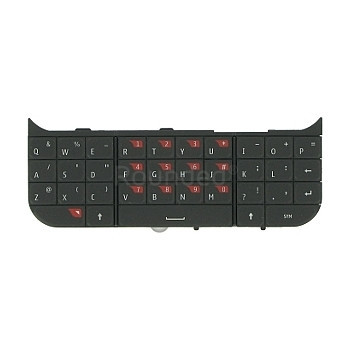 Tastatură QWERTY pentru Nokia 6760s roșie foto