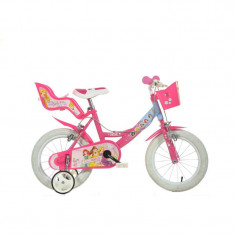 Bicicleta pentru copii Dino Bikes Princess, varsta recomandata 4 ani+ foto