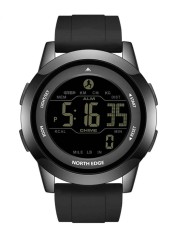 NORTH EDGE APOLLO , Ceas sport digital rezistent 50M, ecran FSTN, cronometru, alarme multiple, fus orar dublu, curea silicon usoara