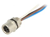 Conector M8 Mamă 4 PIN cu Cabluri IP67, MOLEX