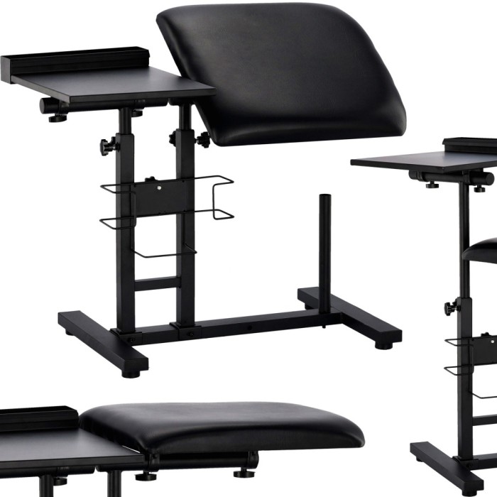 Cotieră cu bază pentru spa de tatuaj cosmetic negru